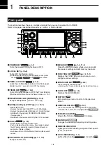 Предварительный просмотр 10 страницы Icom IC-R8600 Instruction Manual