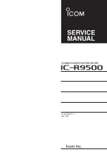 Icom IC-R9500 Service Manual предпросмотр