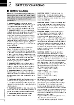 Preview for 8 page of Icom IC-SAT100 Basic Manual