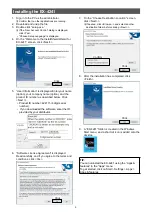 Предварительный просмотр 2 страницы Icom IC-SAT100M Network Setting Manual