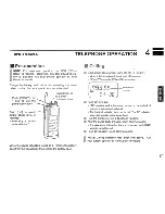 Предварительный просмотр 11 страницы Icom IC-T21CP Instruction Manual