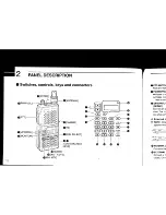 Предварительный просмотр 6 страницы Icom IC-T2H Instruction Manual