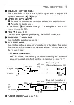 Preview for 9 page of Icom IC-T3H Instruction Manuals