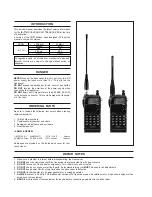 Предварительный просмотр 2 страницы Icom IC-T7H Service Manual