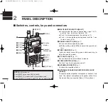 Предварительный просмотр 6 страницы Icom IC-T81 Instruction Manual