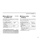 Preview for 17 page of Icom IC-T8A Instruction Manual