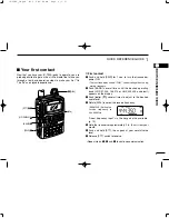 Предварительный просмотр 11 страницы Icom IC-T90 Instruction Manual