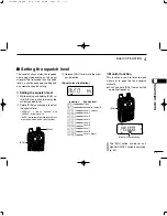 Предварительный просмотр 27 страницы Icom IC-T90 Instruction Manual