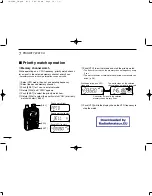 Предварительный просмотр 56 страницы Icom IC-T90 Instruction Manual