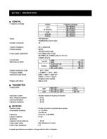 Предварительный просмотр 4 страницы Icom IC-U16 Service Manual