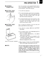 Preview for 3 page of Icom IC-U18 Instruction Manual