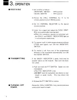 Предварительный просмотр 7 страницы Icom IC-U18 Instruction Manual