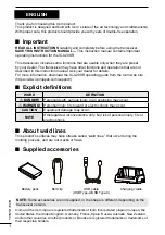 Preview for 2 page of Icom IC-U20SR Basic Manual