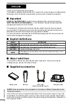 Предварительный просмотр 2 страницы Icom IC-U20SR Basic Manual