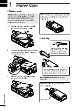 Preview for 6 page of Icom IC-U20SR Basic Manual