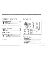 Preview for 3 page of Icom IC-U210T Instruction Manual