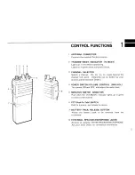 Preview for 3 page of Icom IC-U8 Instruction Manual