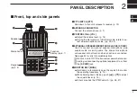 Предварительный просмотр 9 страницы Icom IC-U80 Instruction Manual