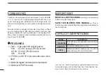 Предварительный просмотр 2 страницы Icom IC-U82 Instruction Manual