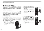 Предварительный просмотр 10 страницы Icom IC-U82 Instruction Manual