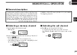 Предварительный просмотр 33 страницы Icom IC-U82 Instruction Manual