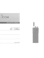 Icom IC-U8S1 Instruction Manual preview