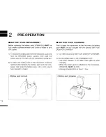 Preview for 4 page of Icom IC-U8S1 Instruction Manual