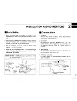 Предварительный просмотр 5 страницы Icom IC-V101 Instruction Manual