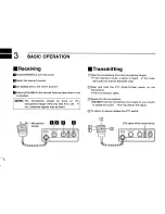 Предварительный просмотр 6 страницы Icom IC-V101 Instruction Manual