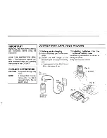 Preview for 2 page of Icom IC-V21AT Instruction Manual