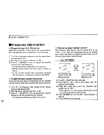 Предварительный просмотр 32 страницы Icom IC-V21AT Instruction Manual