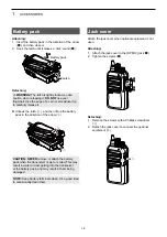 Предварительный просмотр 8 страницы Icom IC-V3MR Instruction Manual