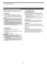 Preview for 16 page of Icom IC-V3MR Instruction Manual