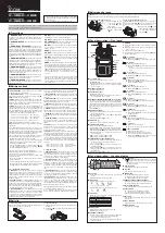 Icom IC-V80 Quick Manual preview