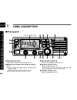 Предварительный просмотр 4 страницы Icom IC-V8000 Instruction Manual