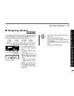 Предварительный просмотр 17 страницы Icom IC-V8000 Instruction Manual