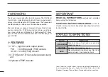 Preview for 2 page of Icom IC-V85E Instruction Manual