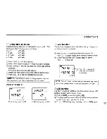 Preview for 15 page of Icom IC-W21A Instruction Manual