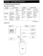 Предварительный просмотр 11 страницы Icom IC-W2A Service Manual