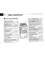 Preview for 6 page of Icom IC-X21AT Instruction Manual