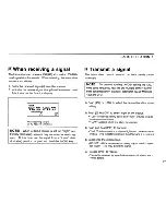 Preview for 7 page of Icom IC-X2A Instruction Manual