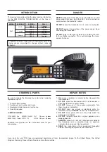 Предварительный просмотр 2 страницы Icom ID-1 Service Manual