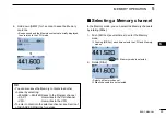 Preview for 35 page of Icom ID-31A PLUS Basic Manual