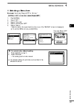 Предварительный просмотр 35 страницы Icom ID-50A Basic Manual