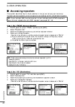 Preview for 62 page of Icom ID-50A Basic Manual