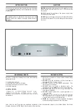 Preview for 2 page of Icom ID-RP2000V Service Manual