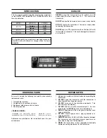 Preview for 2 page of Icom iF110 Service Manual