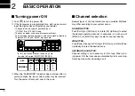 Предварительный просмотр 14 страницы Icom IF1721/D Instruction Manual