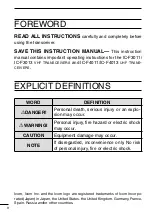 Preview for 6 page of Icom iF3011 Instruction Manual