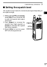 Preview for 23 page of Icom iF3011 Instruction Manual